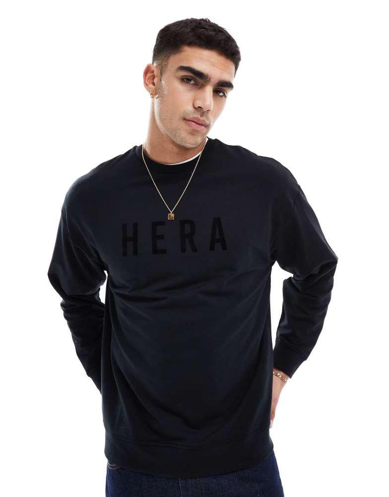 HERA Hera focus sweatshirt in black