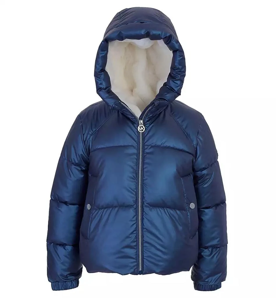 Michael Kors Toddler and Little Girls Hooded Puffer Jacket 1