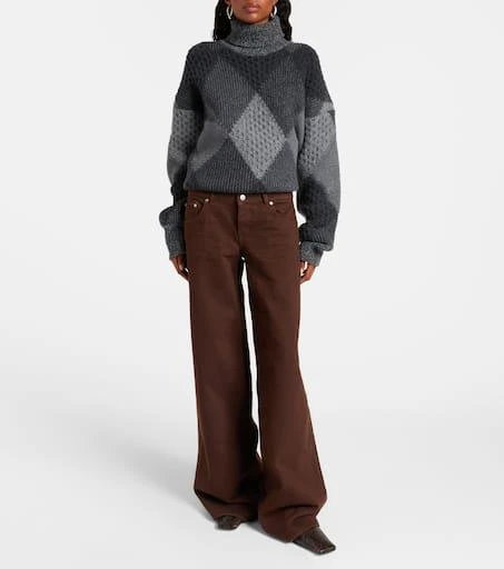 Stella McCartney Low-rise wide-leg jeans 7