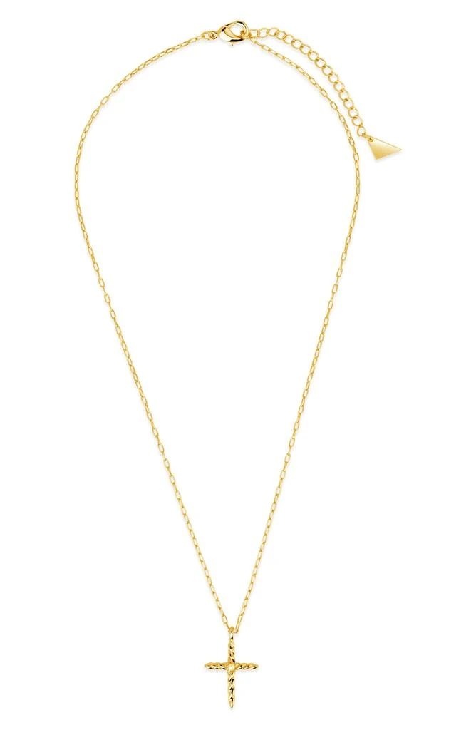 Sterling Forever Anas Cultured Pearl Cross Pendant Necklace 4