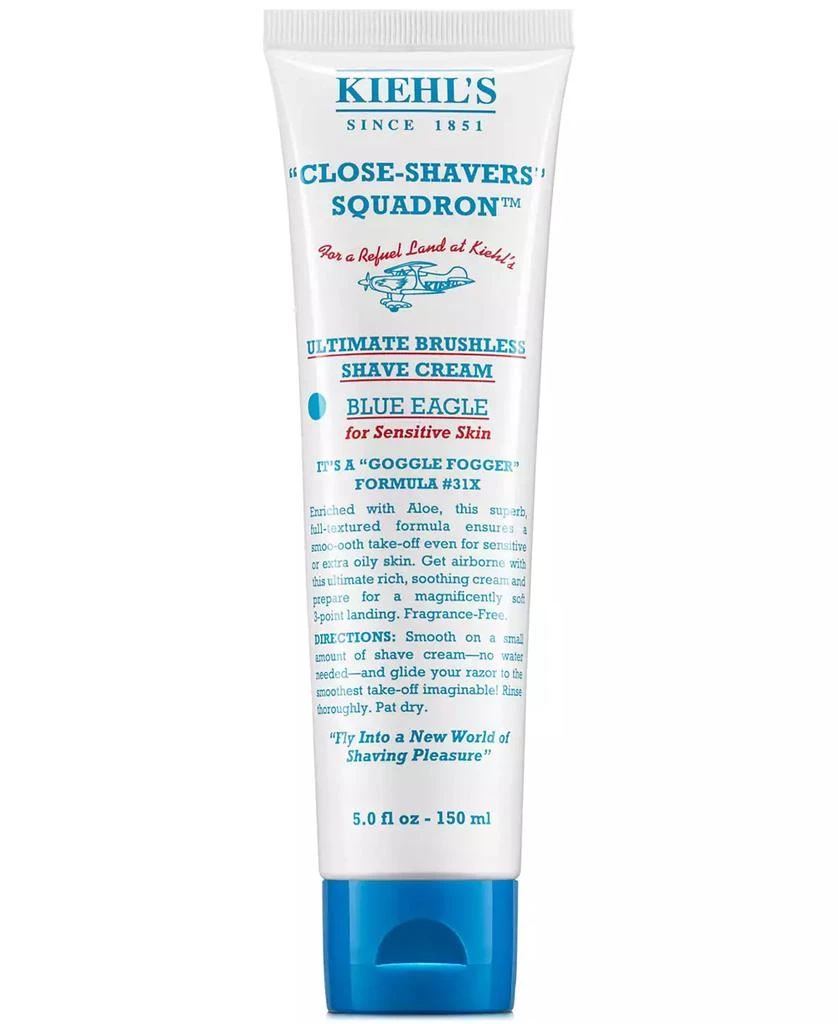 Kiehl's Ultimate Brushless Shave Cream - Blue Eagle, 5-oz. 1