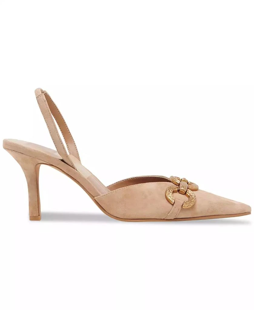 Dolce Vita Women's Haylee Chain-Trim Slingback Pumps 2