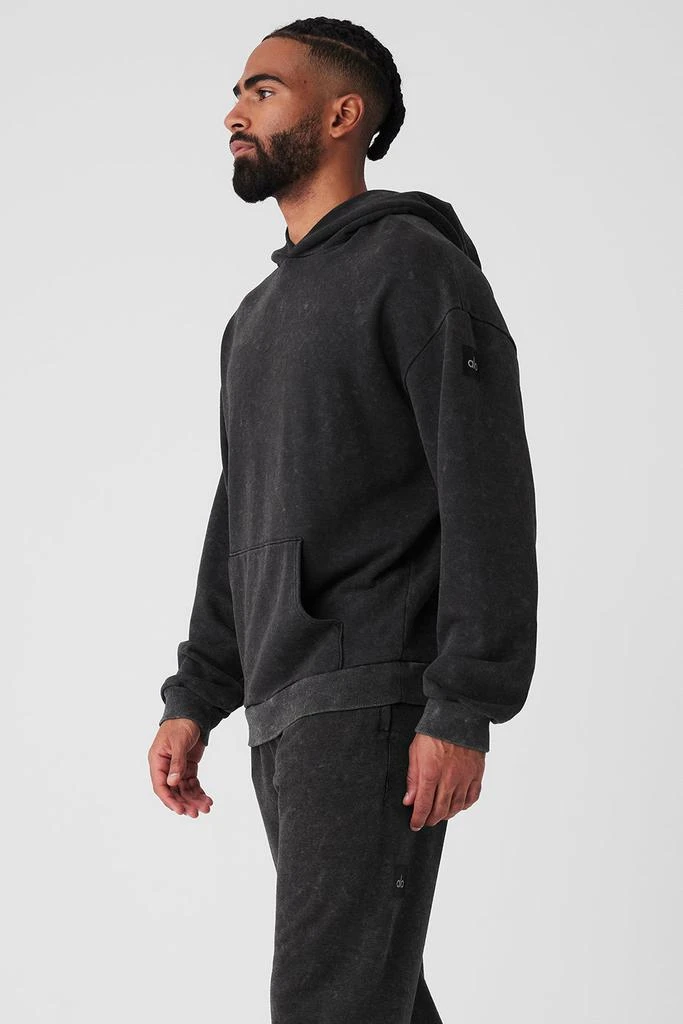 Alo Chill Vintage Wash Hoodie - Black Wash 3