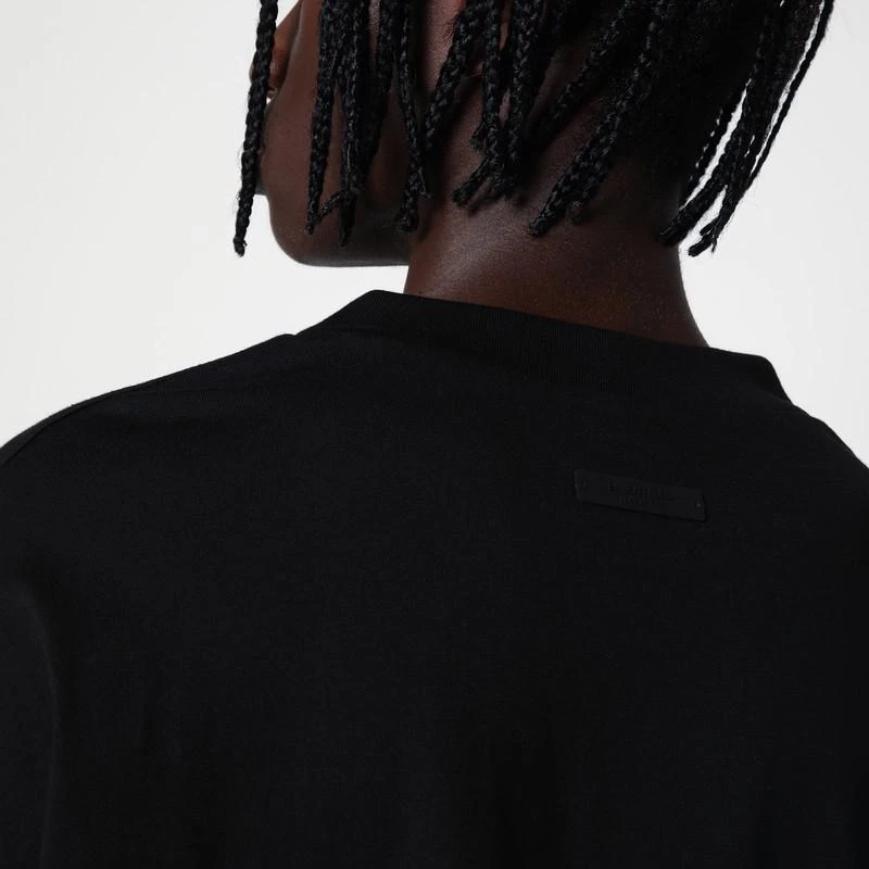 Essentials Black T-Shirt with logo 4