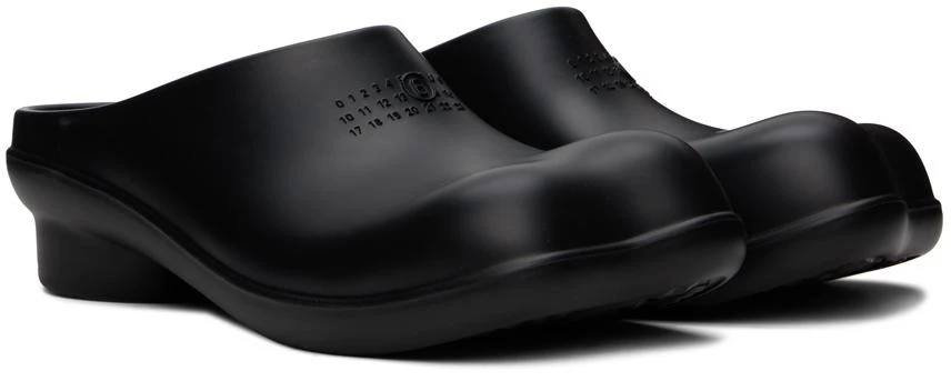 MM6 Black Eva Loafers 4