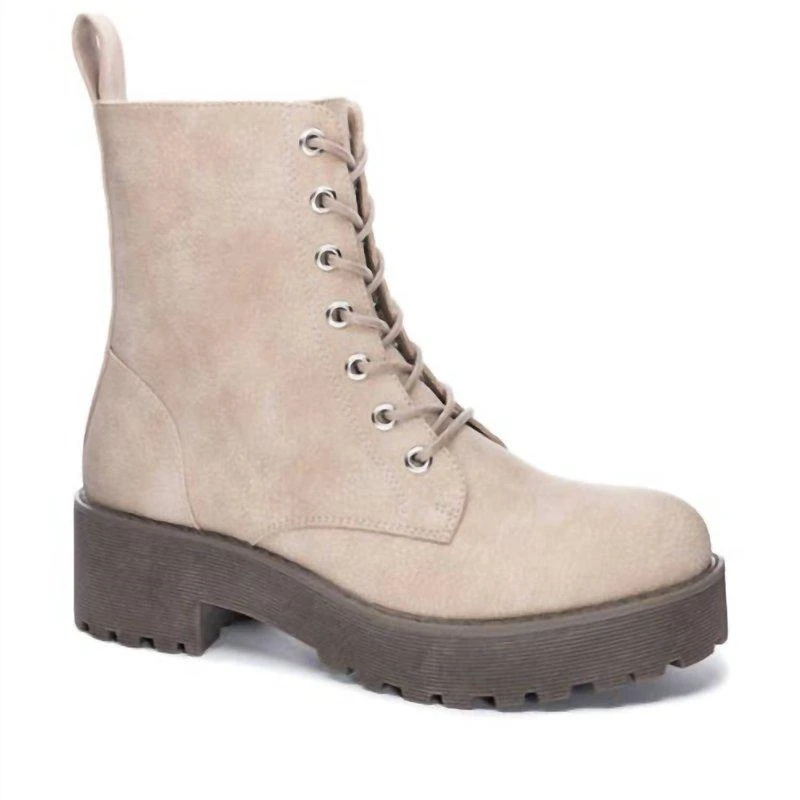 Chinese Laundry Mazzy Buck Boots In Natural 1