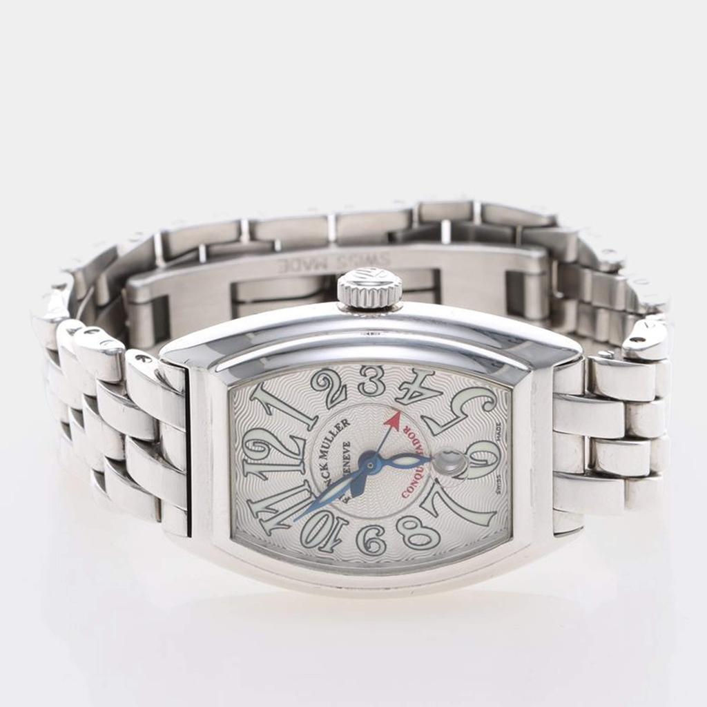Franck Muller Franck Muller Conquistador 8005LSC Automatic Silver Stainless Steel Women's Wristwatch 28 mm