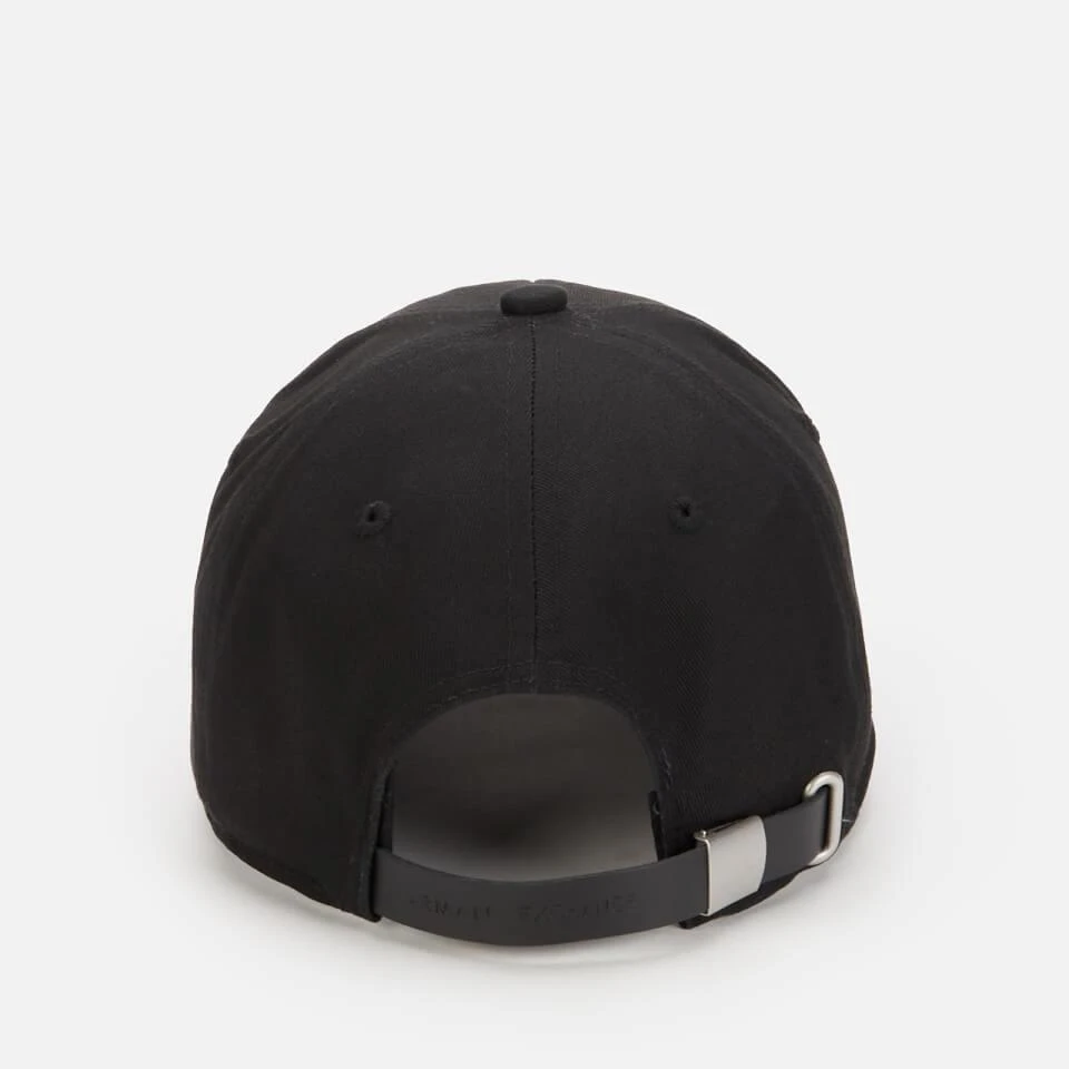 Armani Exchange Armani Exchange Men's Ax Logo Cap - Black/White 3