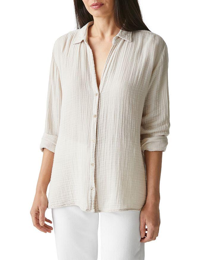 Michael Stars Relaxed Button Down Top