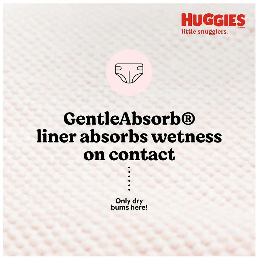 Huggies Little Snugglers Baby Diapers Size 2 (ct 72) 5