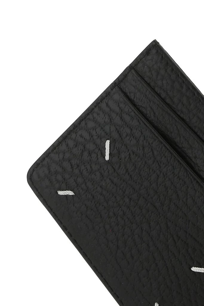 MAISON MARGIELA Black leather card holder 4