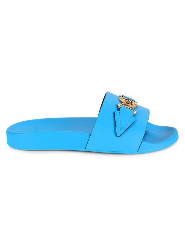 Versace Medusa Leather Slides 1