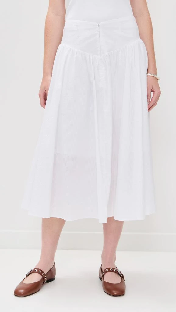 Peachy Den Deba Porcelain Midi Skirt 7