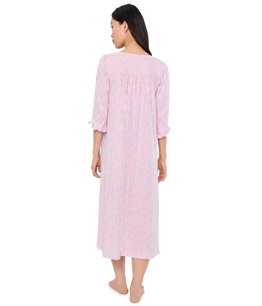 Eileen West Cotton Knit 3/4 Sleeve Nightgown 4