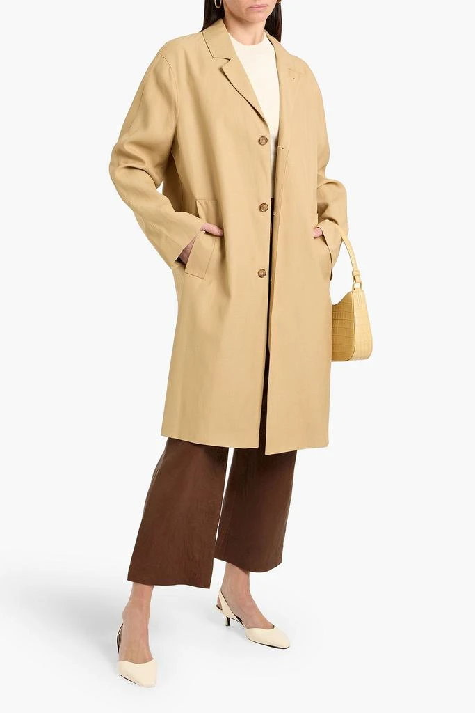 Loulou Studio Menja twill coat 2