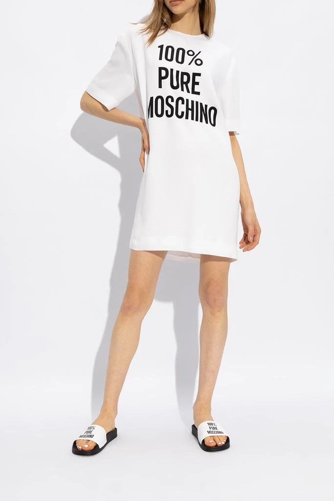 Moschino Slides with logo 3