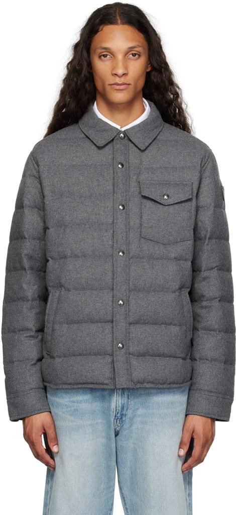 Polo Ralph Lauren Gray Quilted Down Jacket 1