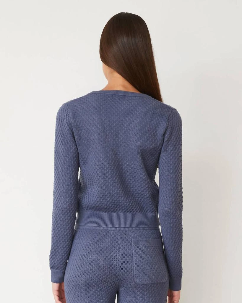 Monrow Monrow - Softknit French Waffle Cardigan 3
