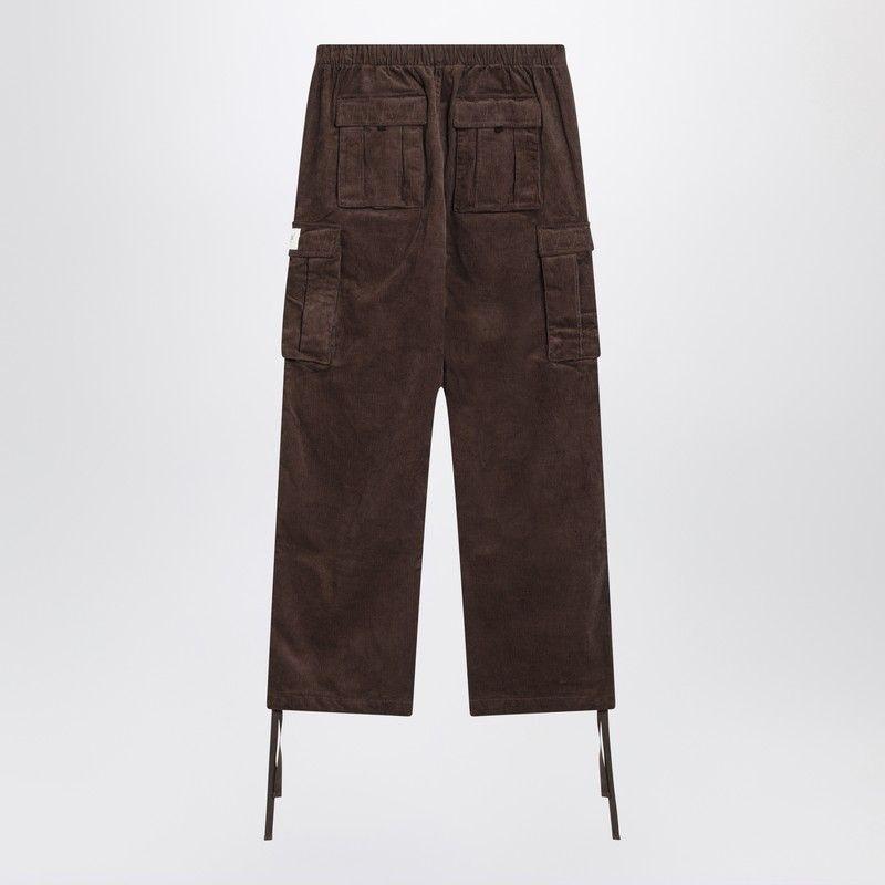 Brain Dead BROWN CORDUROY CARGO TROUSERS