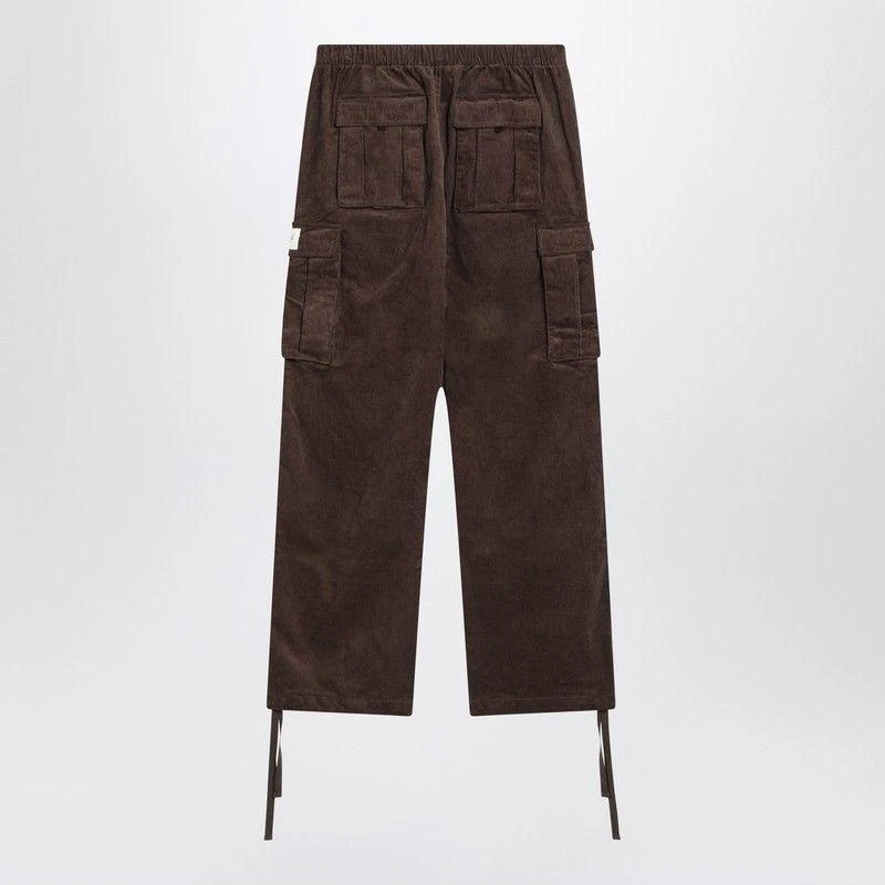 Brain Dead BROWN CORDUROY CARGO TROUSERS 2