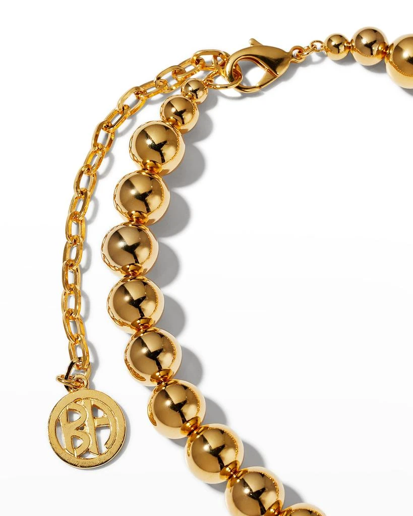 BEN-AMUN Gold-Pearl Bead Necklace 4