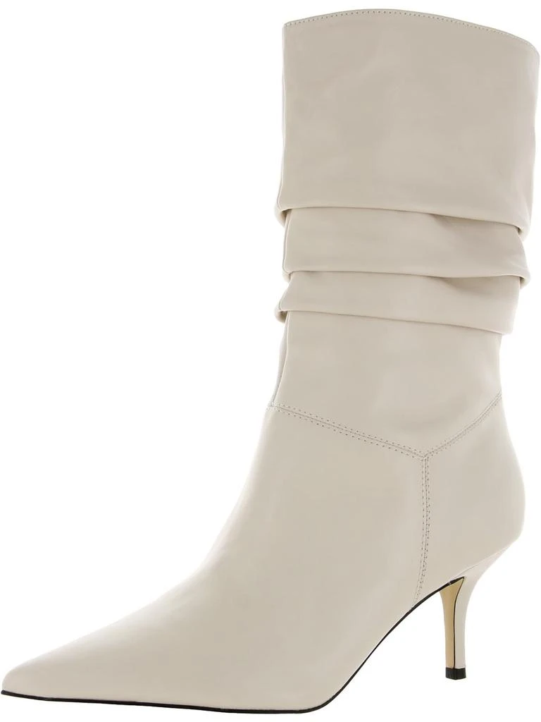 Nine West Mycki Womens Slouchy Pointed Toe Mid-Calf Boots 11