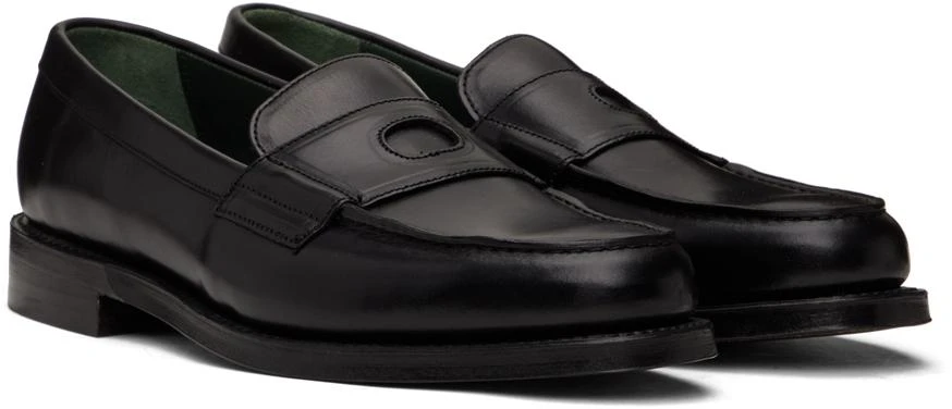 Drake's Black Charles Loafers 4