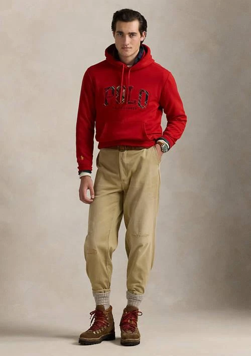 Ralph Lauren Ralph Lauren The Rl Fleece Plaid Logo Hoodie 3