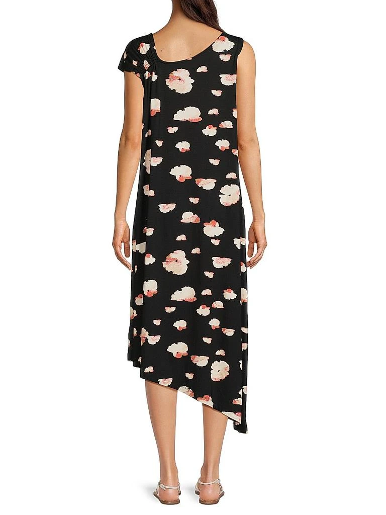Masai Copenhagen Okta Asymmetric Floral Jersey Dress 5