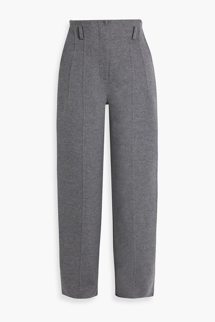 Peter Do Wool and cashmere-blend felt wide-leg pants