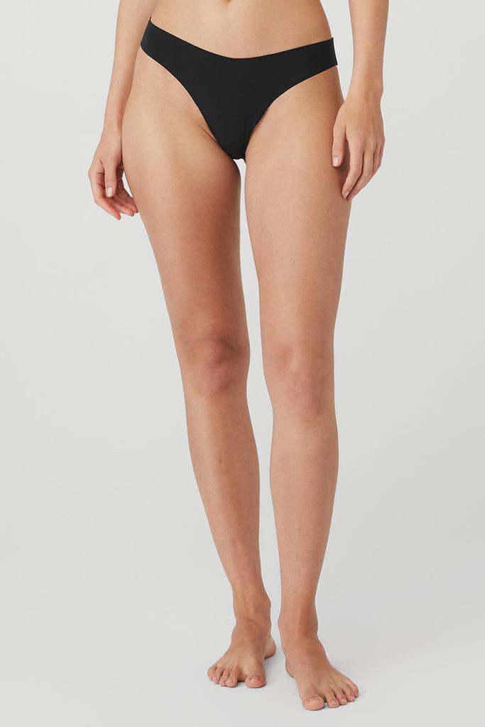 Alo Airbrush Invisible Thong - Smoky Quartz