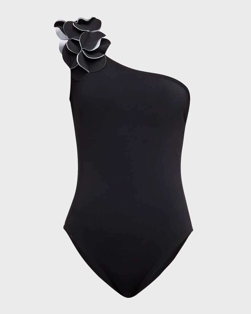 Karla Colletto Terra Asymmetric One-Piece Swimsuit 1