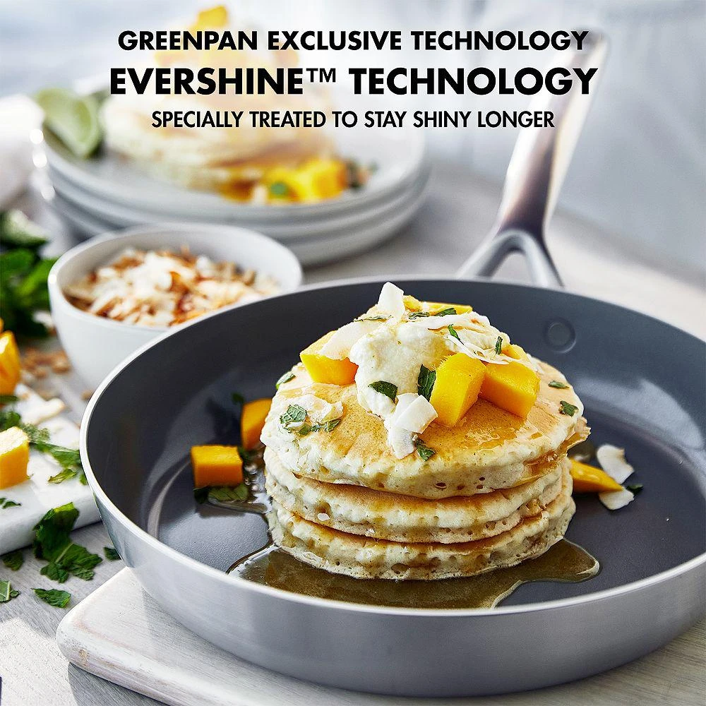 Greenpan GP5 Stainless Steel 9.5" & 11" Frypan Set 5