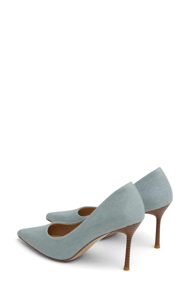 7 For All Mankind Denim Pointed Toe Pump 2