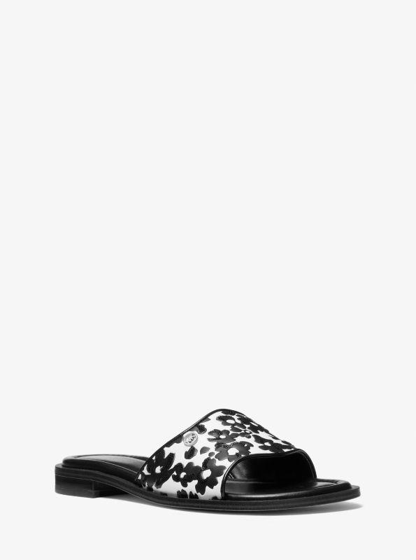 【MICHAEL KORS】LUKA スライドサンダル Michael Kors Luka Slide Sandal - Slippers - Free Shipping
