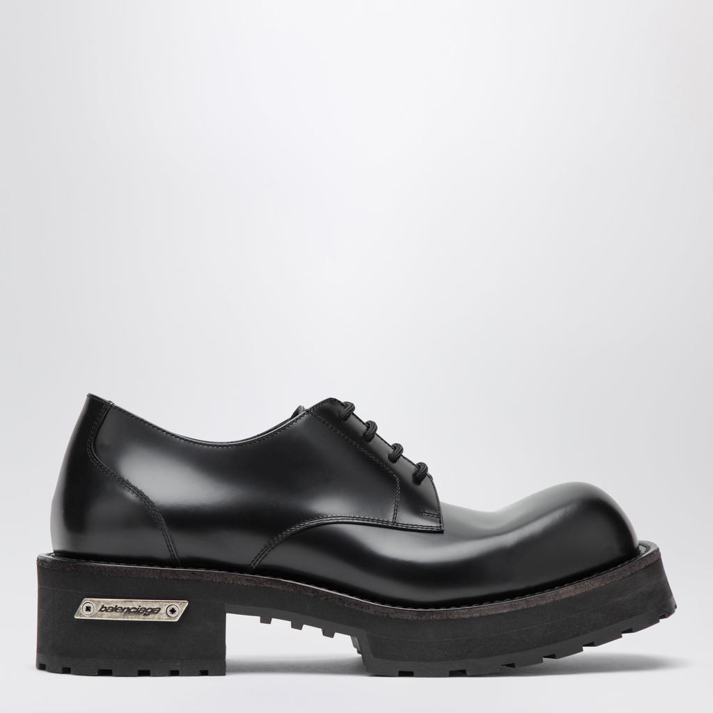Balenciaga Opera leather Derby shoes - Dress Shoes - Compare
