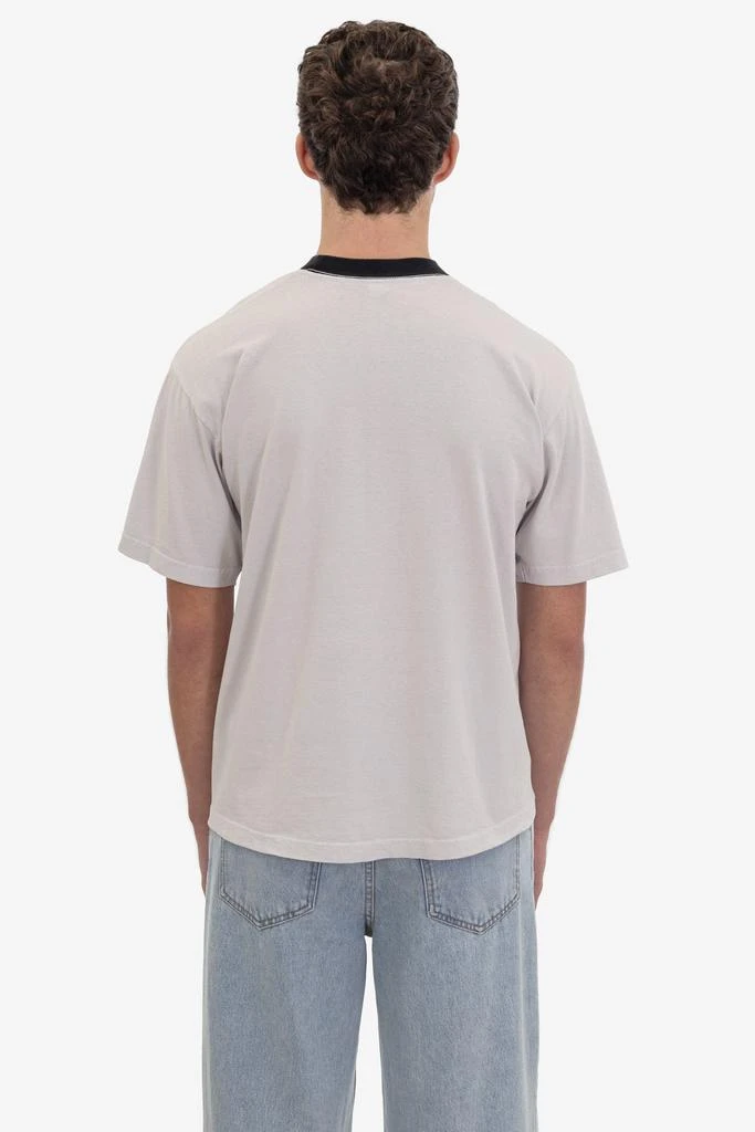 Los Angeles Apparel 1801GDRIN - 6.5oz Garment Dye Crew Neck Ringer T-Shirt 18