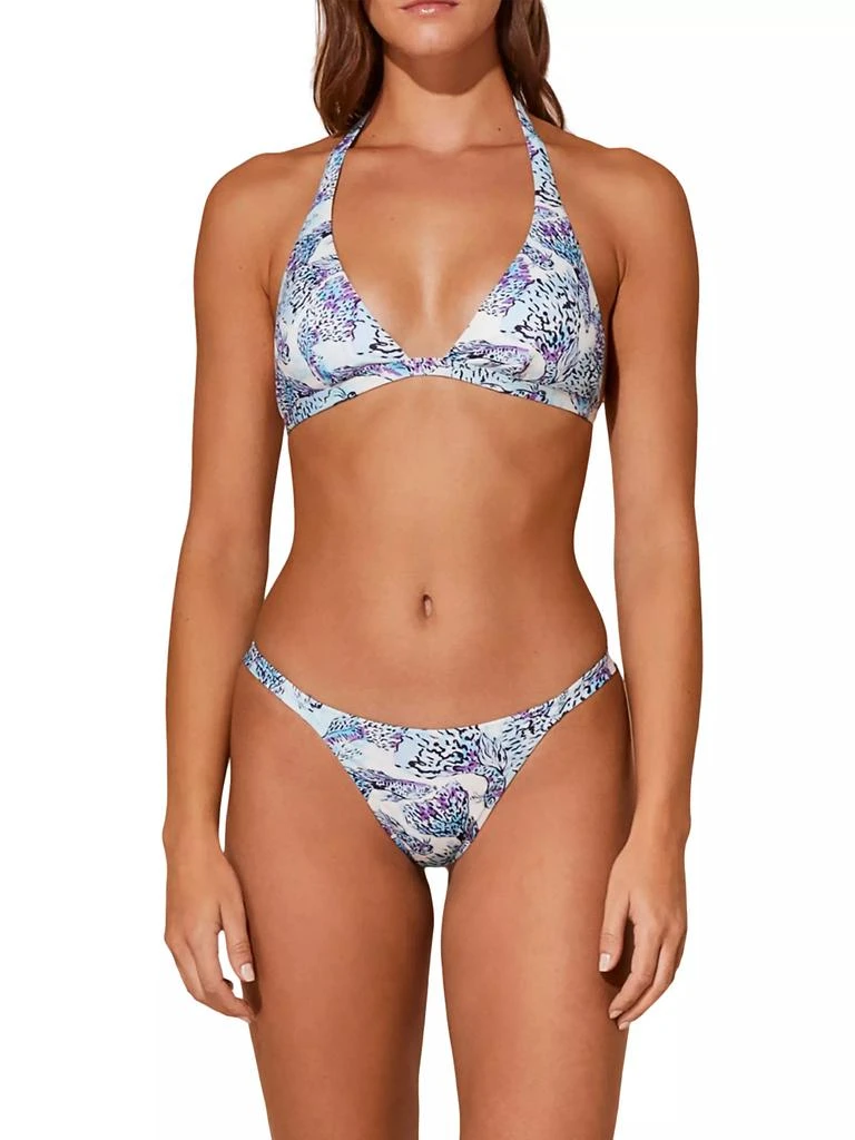 Vilebrequin Fleche Printed Triangle Bikini Top 3