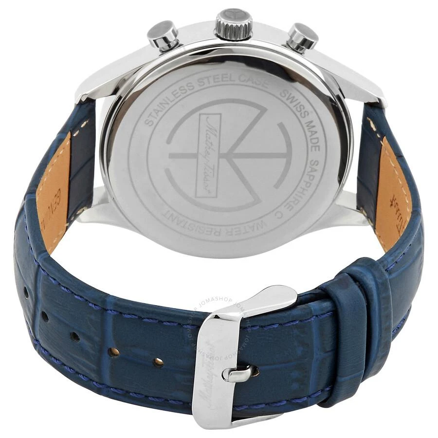 Mathey-Tissot Urban Chrono Chronograph Quartz Blue Dial Men's Watch H411CHALBU 3