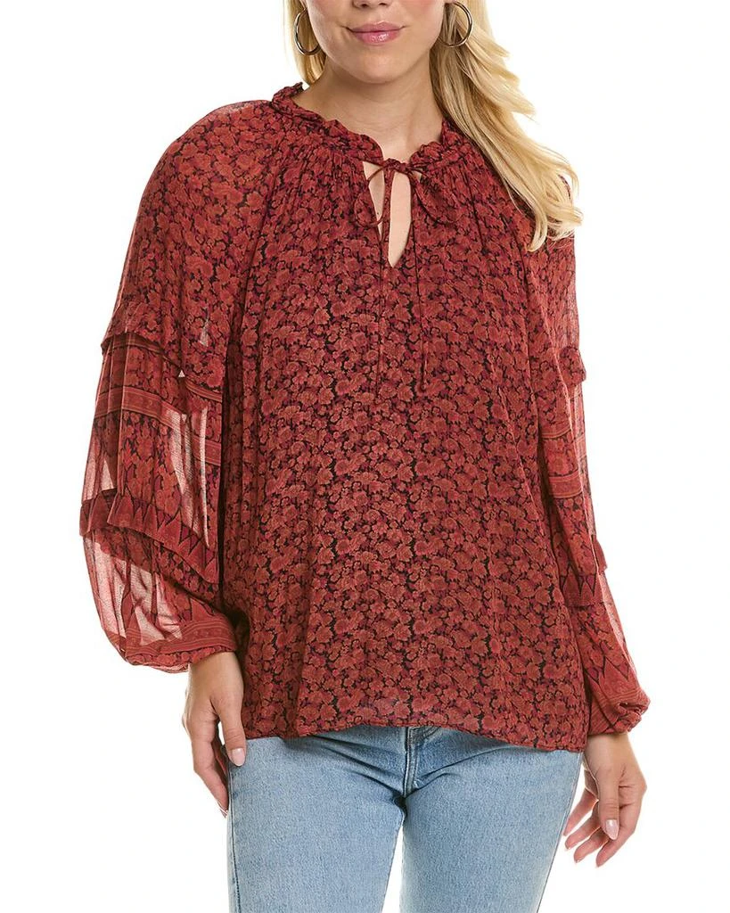 Kobi Halperin Kobi Halperin Mckenna Peasant Blouse Shirts
