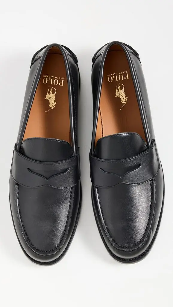 Ralph Lauren Alston Leather Penny Loafers
