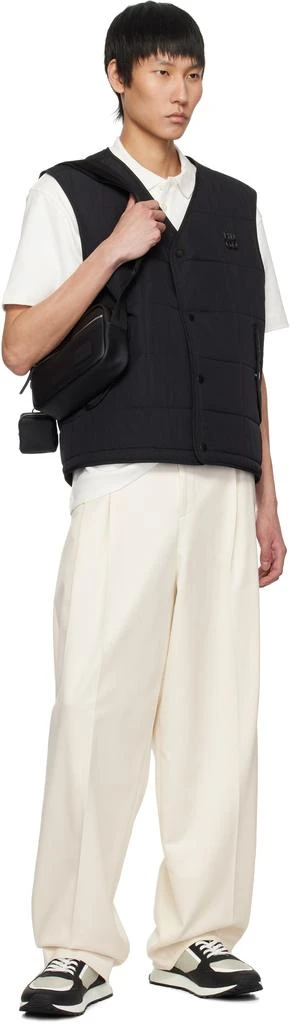 Hugo Boss Black Nylon Stacked Logo Vest 4
