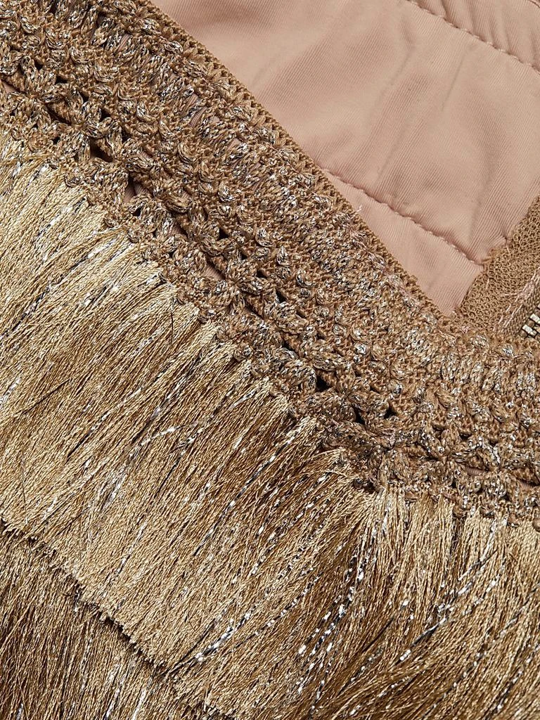 PatBO Metallic Fringe Bra Top 7