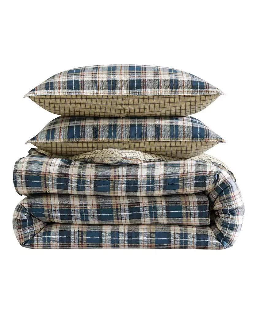 Eddie Bauer Port Gamble Dusted Indigo Comforter Set 6