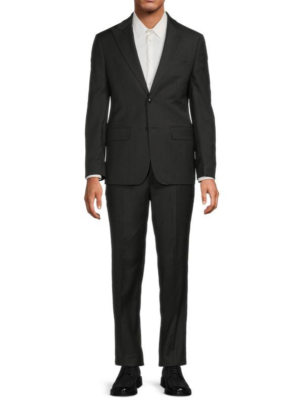 Tallia Wool-Blend Stretch-Fit Suit