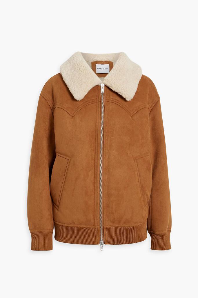 STAND STUDIO Lillee faux shearing jacket