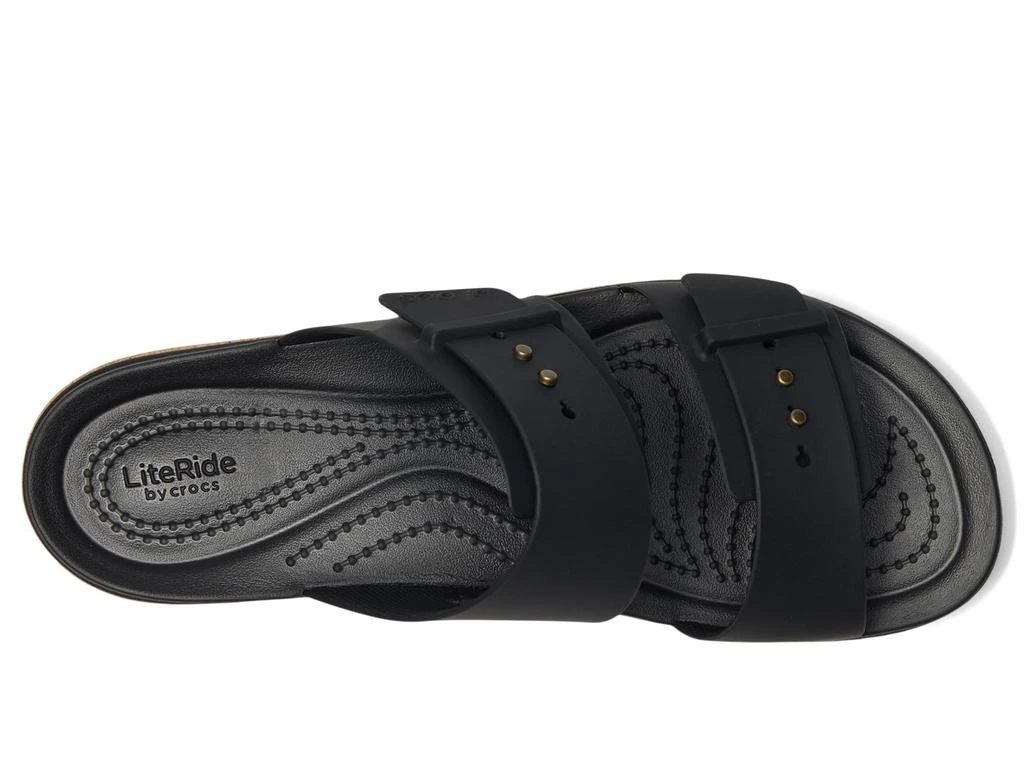 Crocs Brooklyn Cork Buckle Platform Sandals, LiteRide Comfort 2