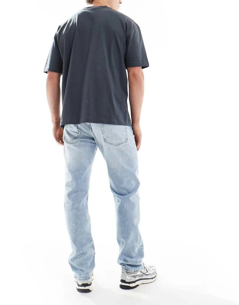 Calvin Klein Calvin Klein Jeans standard straight jeans in light wash 3