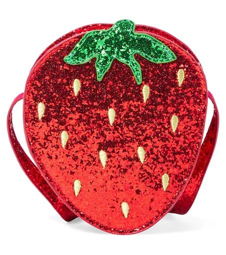 Konges Sløjd Tut Strawberry glitter shoulder bag 1