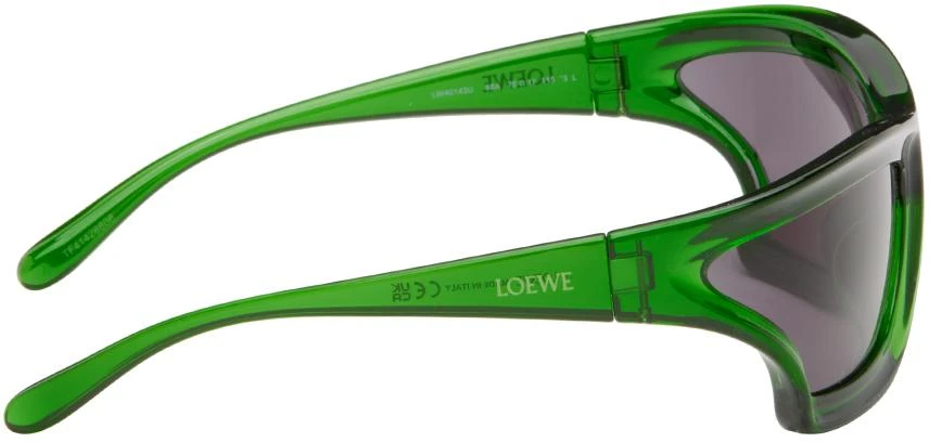 Loewe Green Arch Mask Sunglasses 2